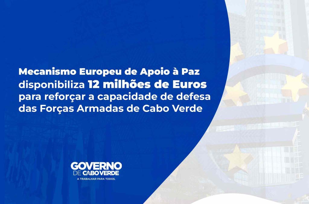Hoje, 08 de julho de 2025, o Conselho da União Europeia adotou uma medida de assistência no âmbito do Mecanismo Europeu de Apoio à Paz (European Peace Facility – EPF) em apoio às Forças Armadas de Cabo Verde, com o objetivo de contribuir para a segurança e a estabilidade na África Ocidental