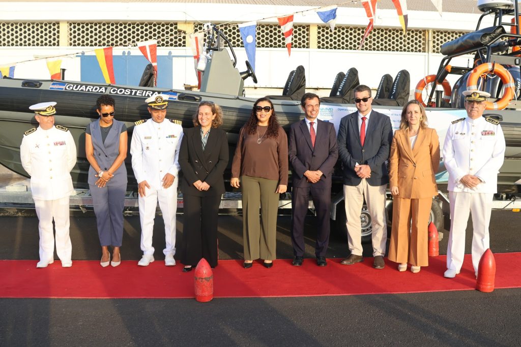 “Com a receção oficial destas embarcações, damos mais um passo significativo no reforço da nossa segurança marítima” – Janine Lélis